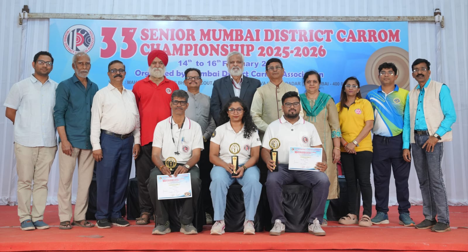  प्रशांत – अंबिका- हेमंत विजयी