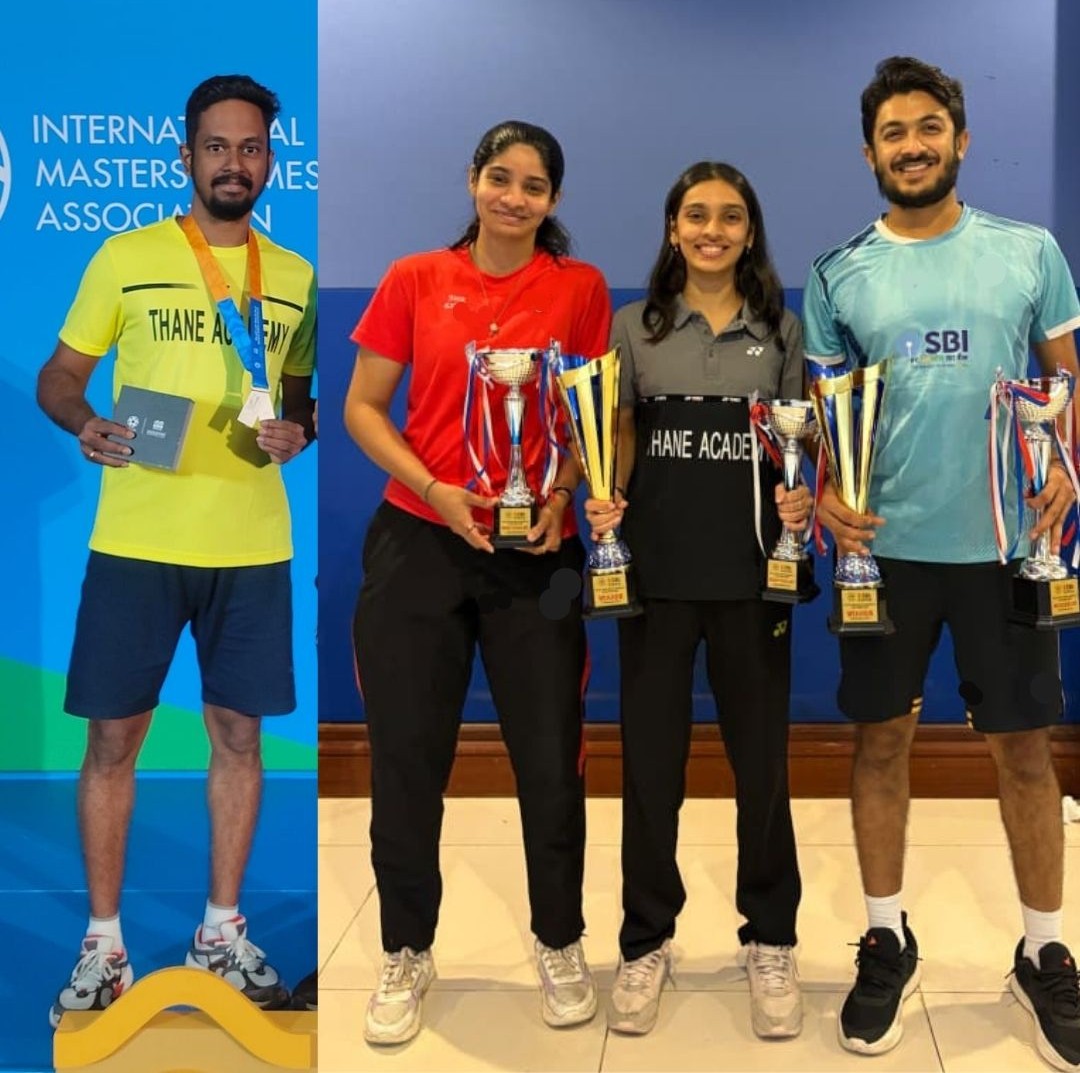   अबुधाबीमध्ये ठाणे बॅडमिंटन अकादमीच्या खेळाडूंचा पराक्रम!