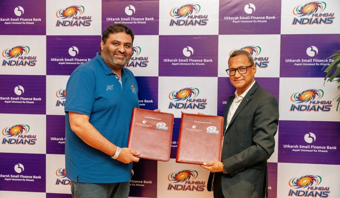 मुंबई इंडियन्सचे बँकिंग भागीदार उत्कर्ष स्मॉल फायनान्स