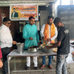 चंद्रसेन सोनावळे यांच्यावतीने मांडा-टिटवाळा येथे ‘अन्नदान सेवा’ उपक्रम