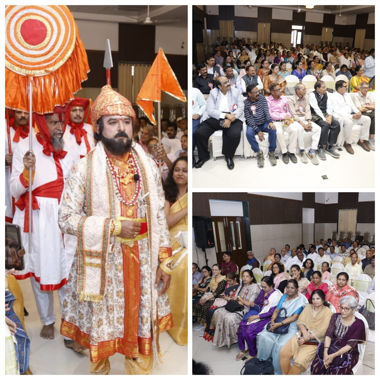 छत्रपती शिवाजी महाराजांच्या मेळाव्यात स्नेहसंमेलन