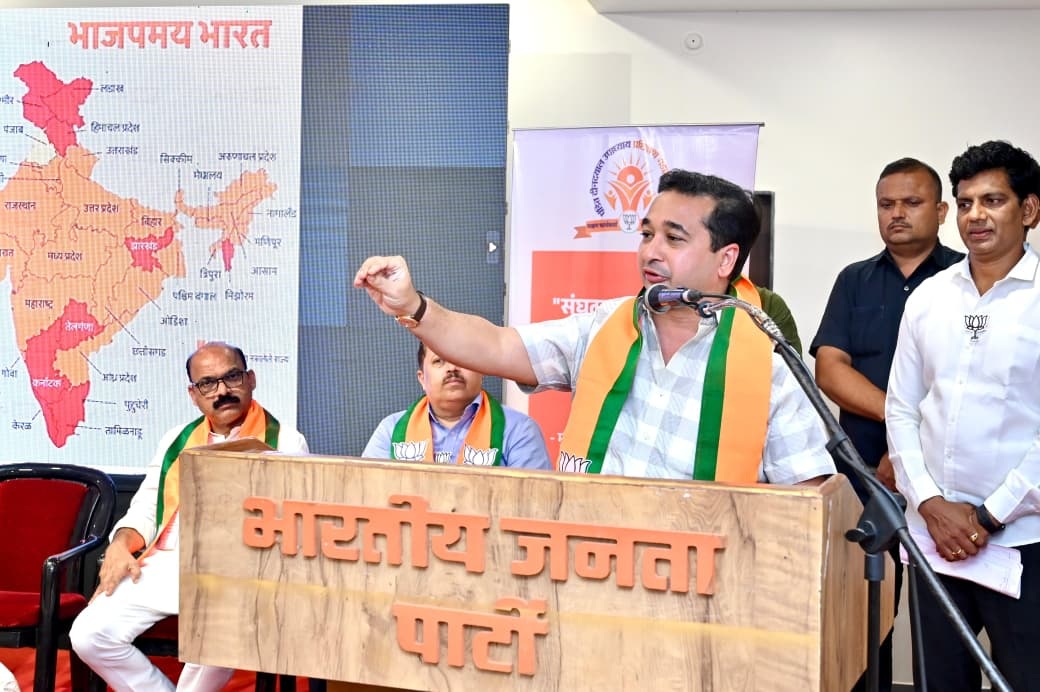 देशाला महासत्ता बनविण्यासाठी भाजपा शिवाय पर्याय नाही- नितेश राणे