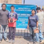  १४ वर्षीय आरव आहुजा याचा  पोहण्याचा विक्रम