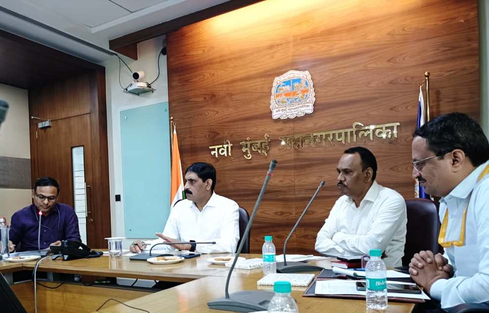 नवी मुंबईतील जनगणना विषयक कामकाजाचा आढावा