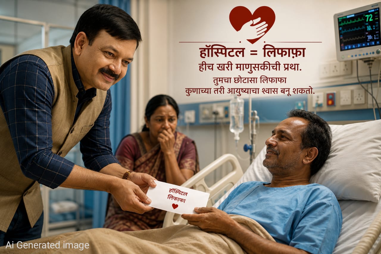  संवेदनशील कल्याणकराने सुरू केलीय माणुसकीची नवी चळवळ ‘हॉस्पिटल लिफाफा’