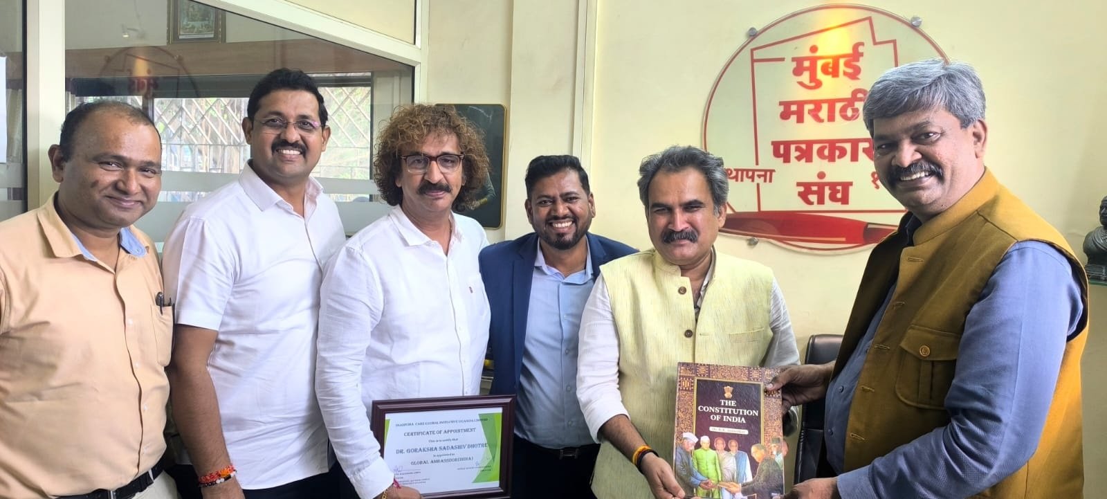 डॉ. गोरक्ष धोत्रे युगांडाचे ‘केअर ग्लोबल ॲम्बेसेडर’